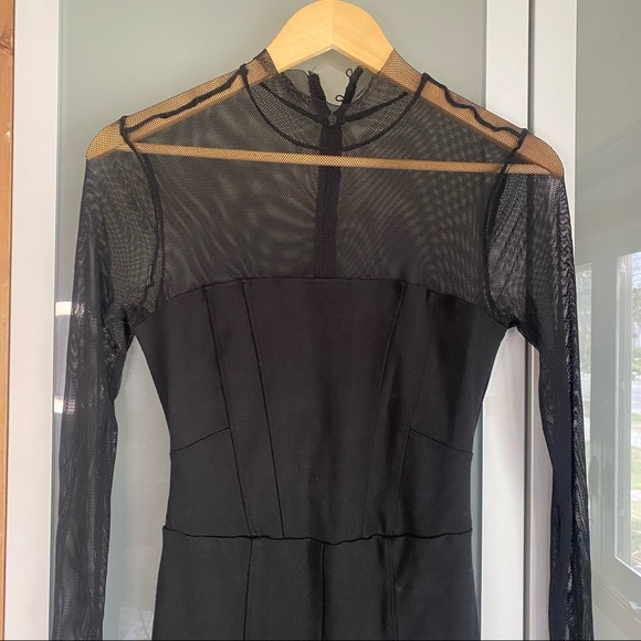 Guess Mesh Detail Jumpsuit - XS - Picture 5 of 8